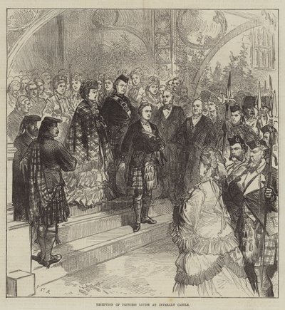 Reception of Princess Louise at Inverary Castle by Sir John Charles Robinson